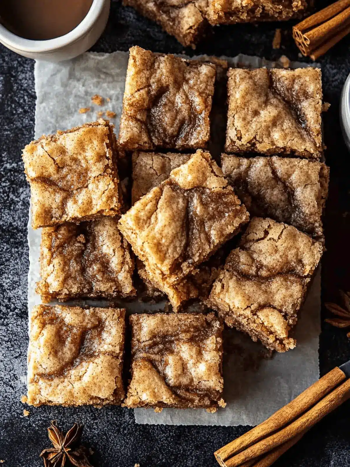 Cinnamon Swirl Snickerdoodle Blondies that Wow Your Tastebuds 4 Cinnamon Swirl Snickerdoodle Blondies