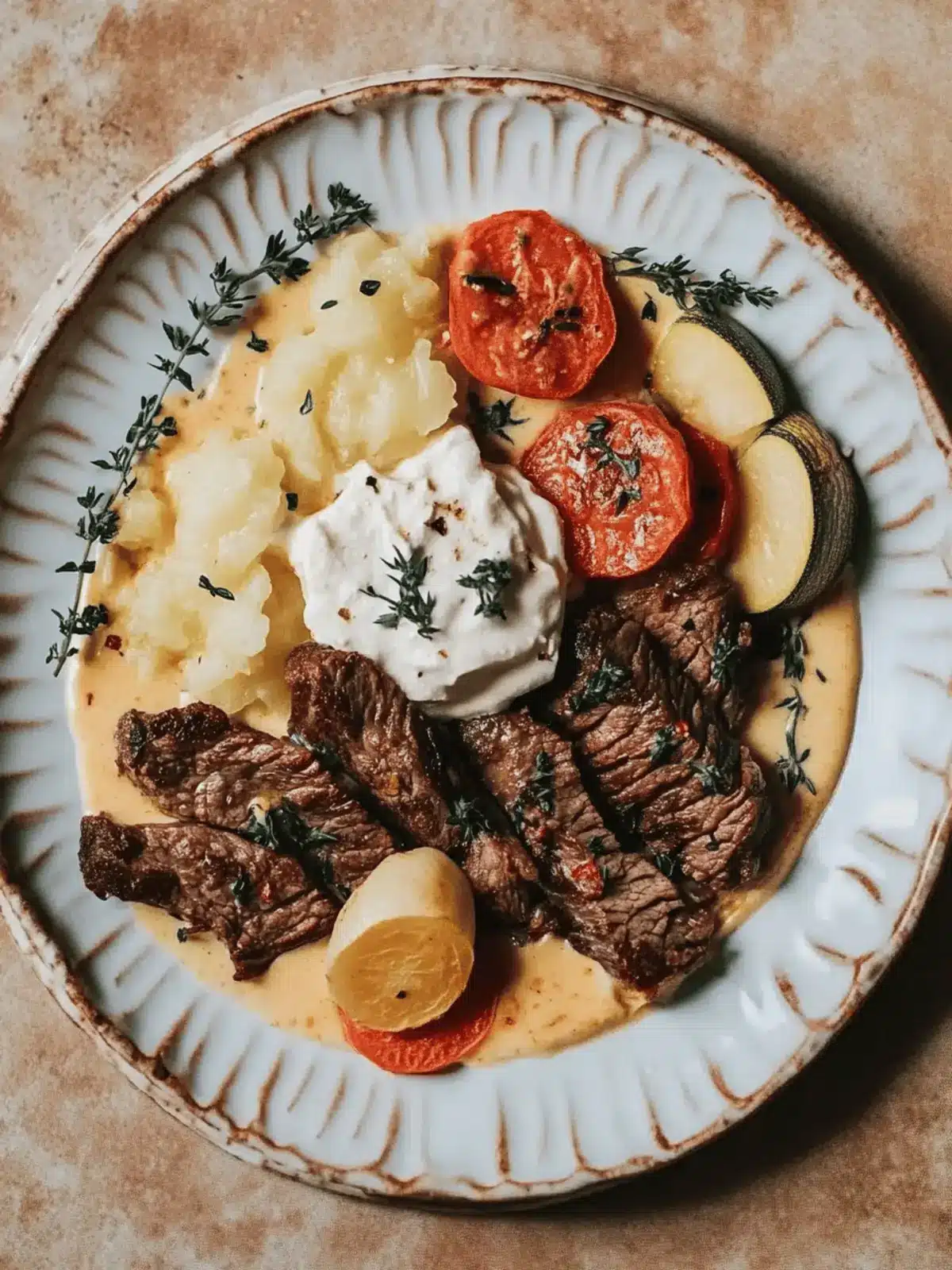 Svíčková: Savory Czech Beef in Creamy Veggie Sauce Delight 3 Svíčková (Czech Beef in Vegetable Cream Sauce)