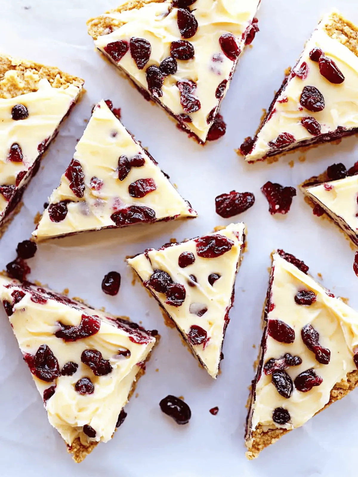 Cranberry Bliss Bars