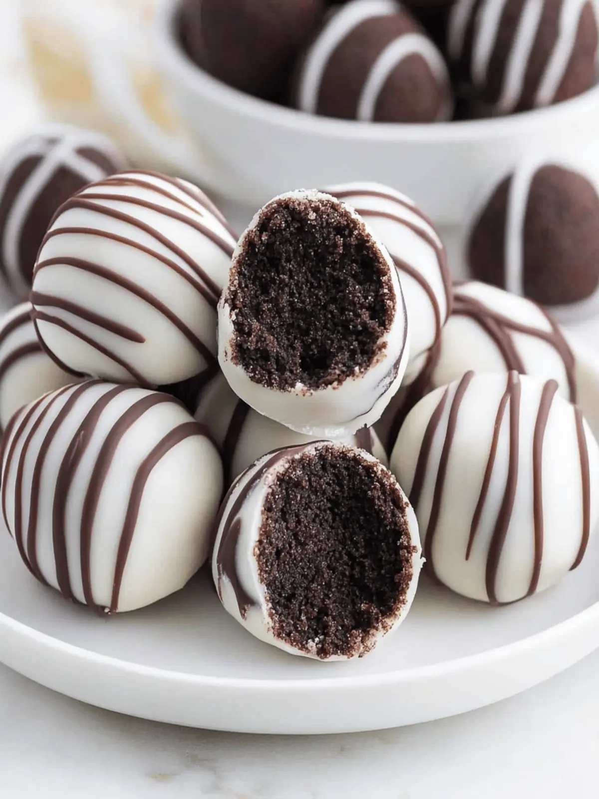 Cinnamon Roll Oreo Truffles