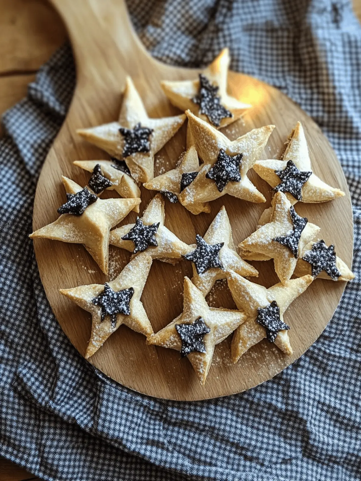 Finnish Christmas Stars (Joulutorttu)