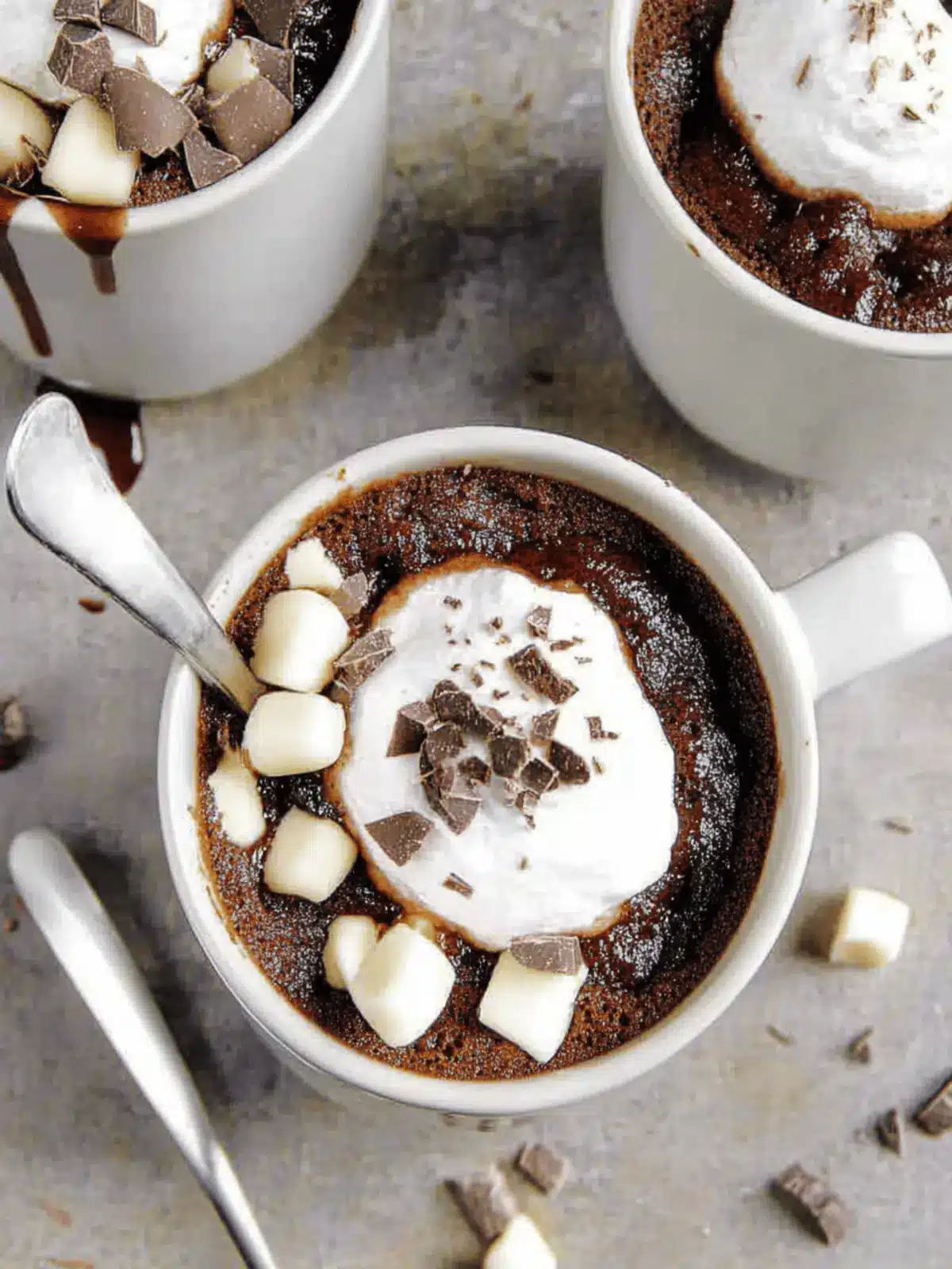 Delicious Hot Cocoa Mug Cake Ready in Just 1 Minute 4 Hot Cocoa Mug Cake