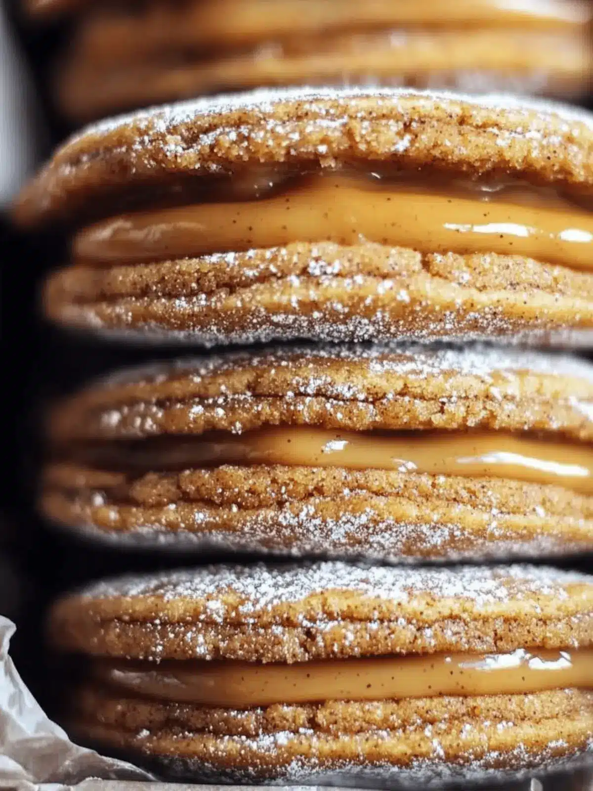 Dulce de Leche Cinnamon Sandwich Cookies