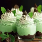Mint Chip Cheesecake Mousse