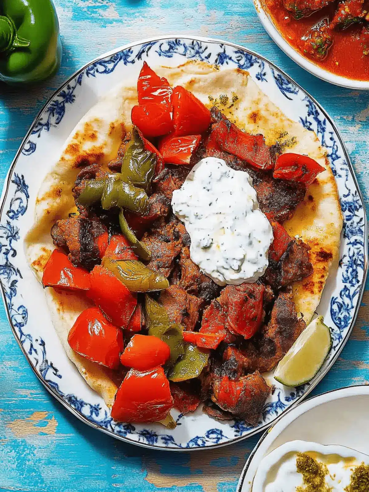 Turkish Iskender Kebab