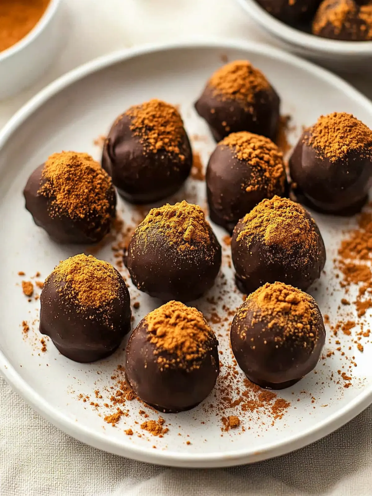 Gingerbread Truffles
