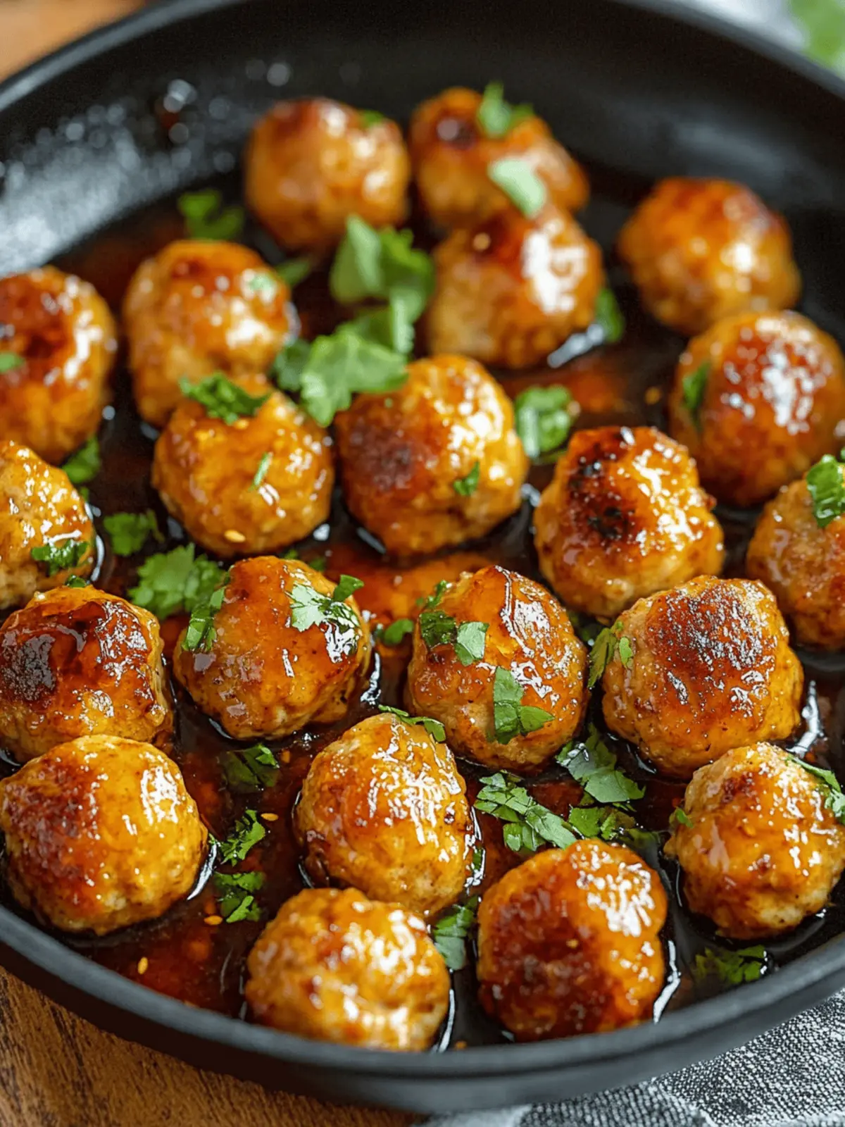 Delicious Chicken Meatballs With Honey Garlic Soy Sauce Magic 3 Chicken Meatballs With Honey Garlic Soy Sauce
