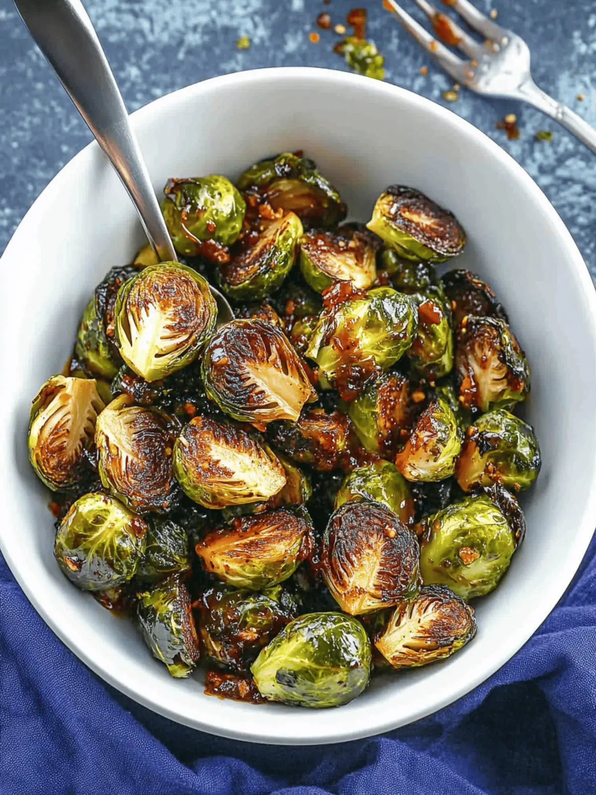 Honey Sriracha Brussels Sprouts