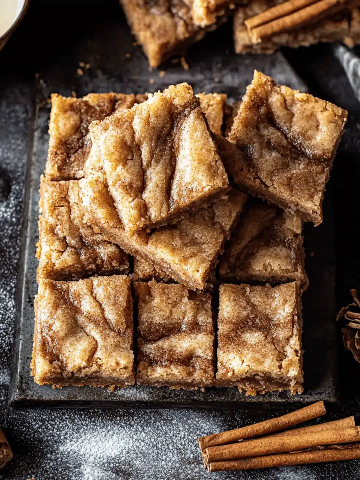 Cinnamon Swirl Snickerdoodle Blondies that Wow Your Tastebuds 5 Cinnamon Swirl Snickerdoodle Blondies