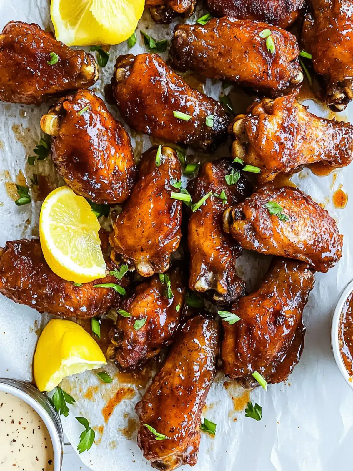 Honey Old Bay Chicken Wings