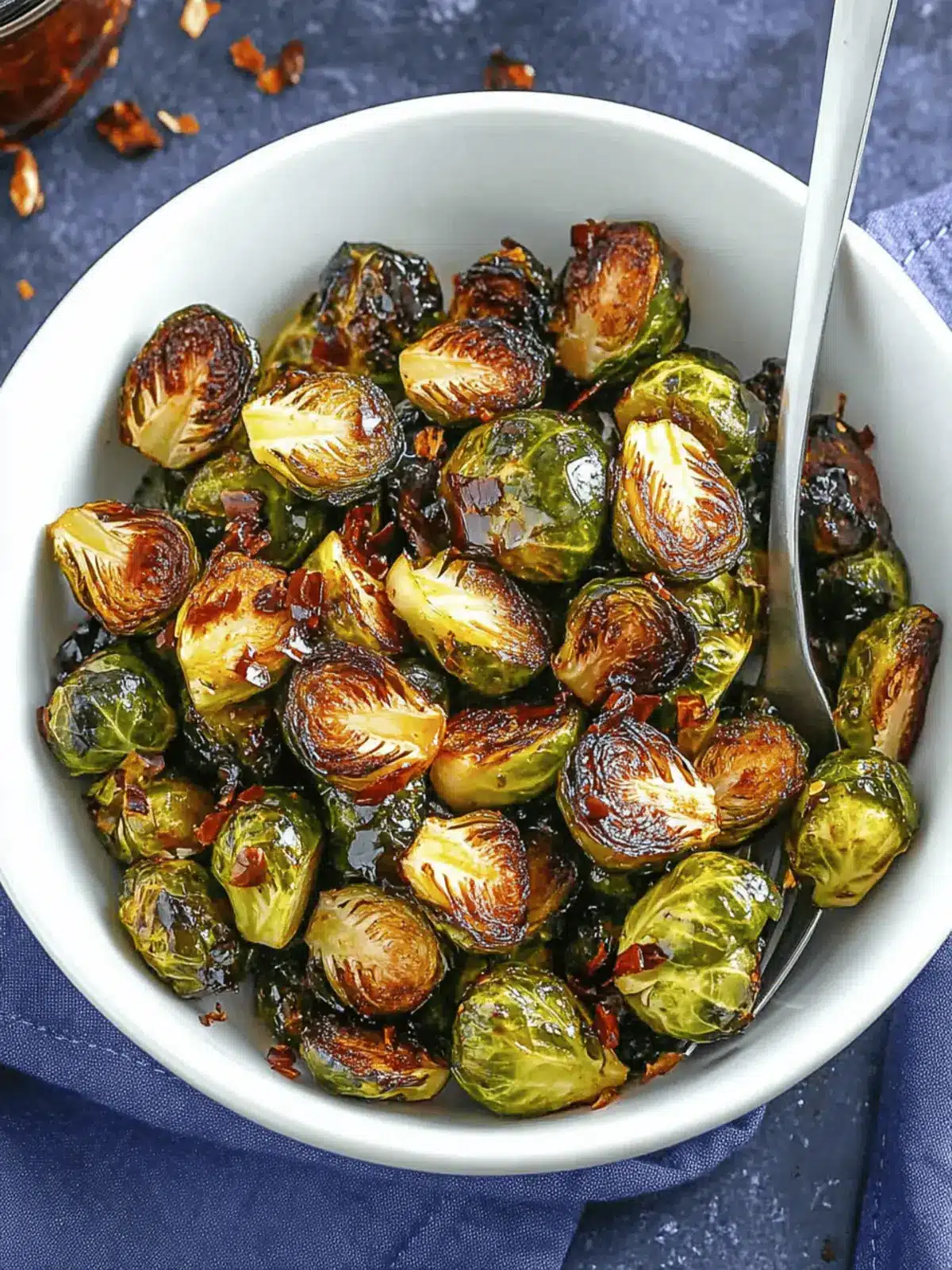 Honey Sriracha Brussels Sprouts