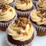 Toffee Nut Latte Cupcakes
