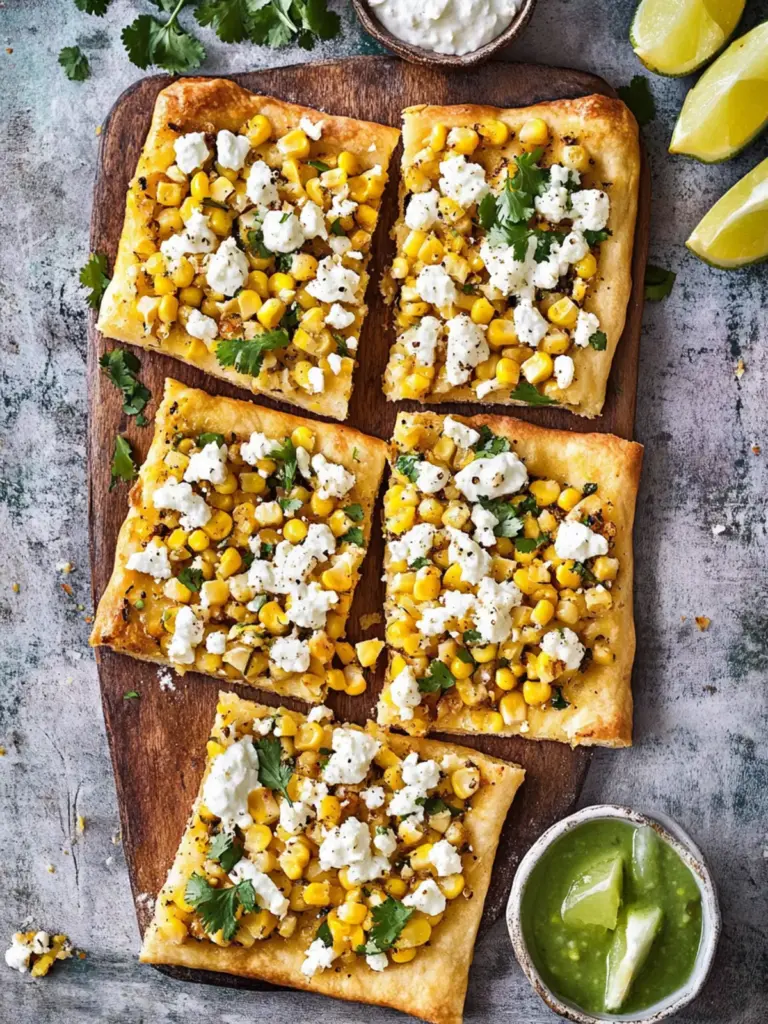 Mexican Street Corn Flatbread