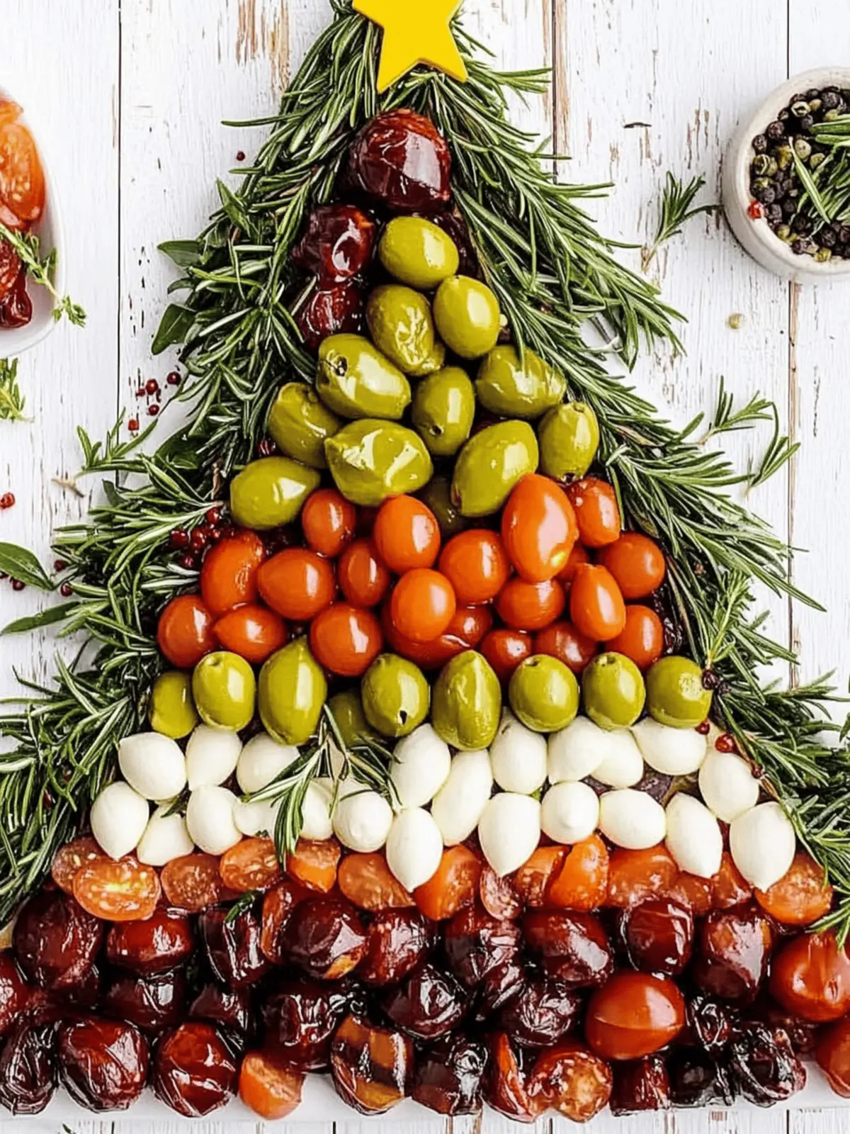 Christmas Tree Antipasto Platter