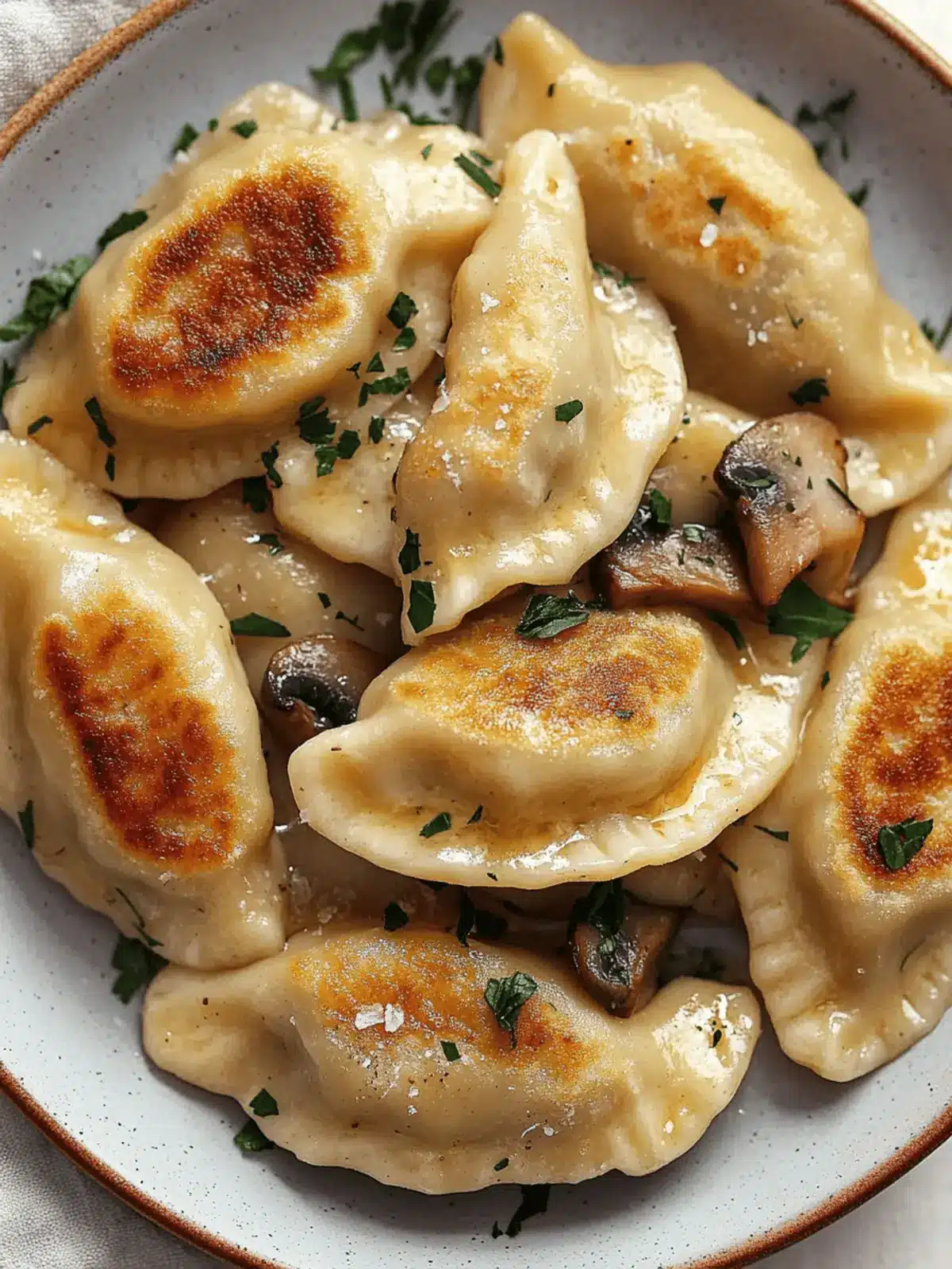 Savory Mushroom Pierogi: Comfort Food That's Homemade Bliss 5 Mushroom Pierogi