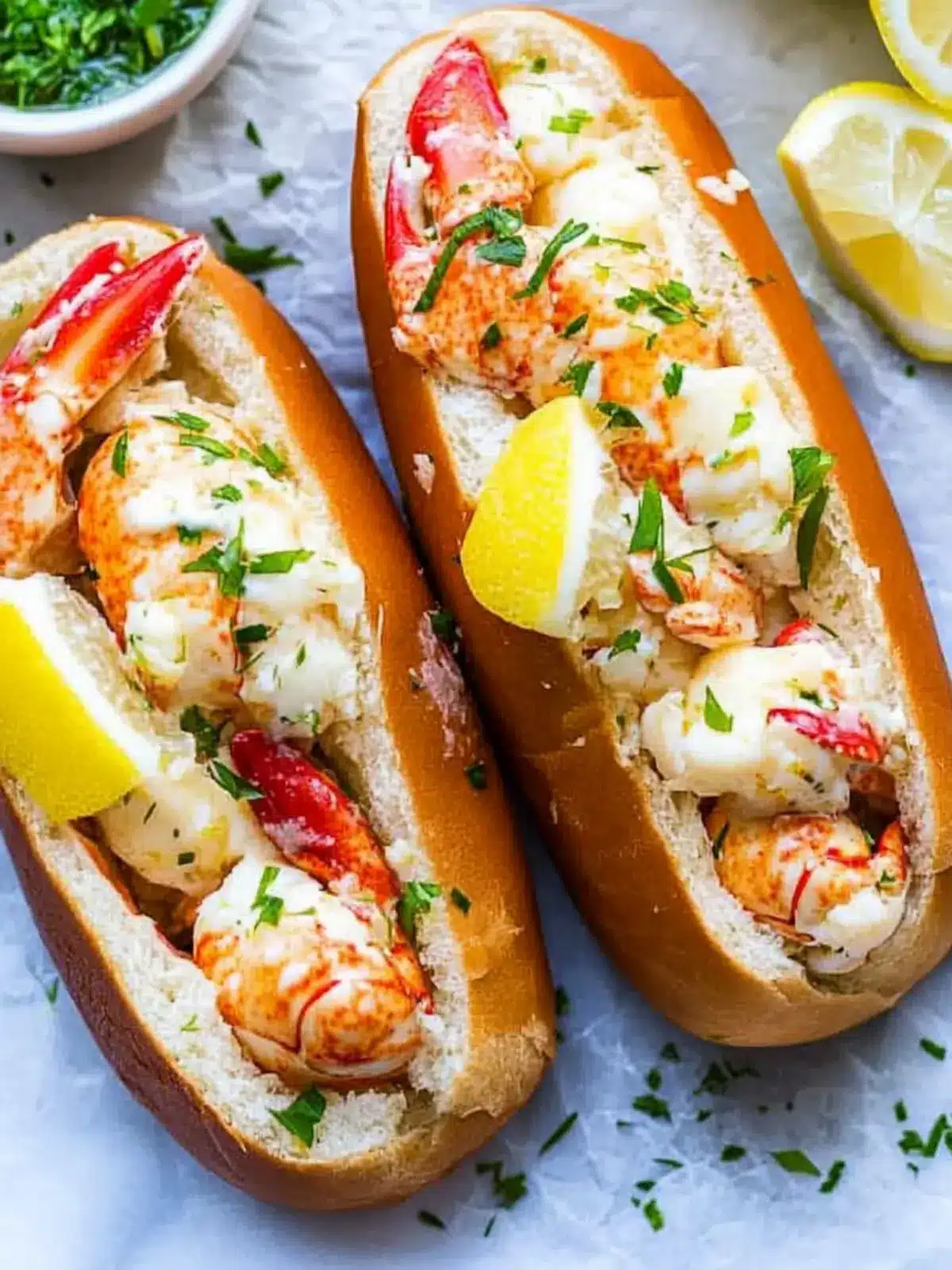 Lemon Butter Lobster Roll