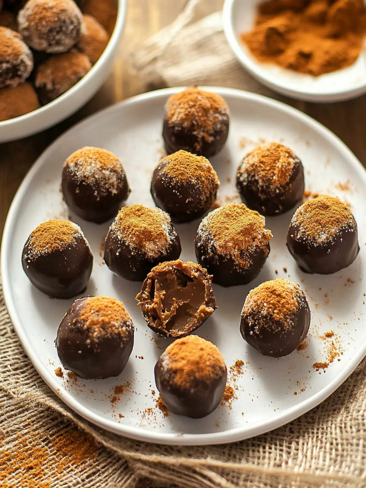 Gingerbread Truffles