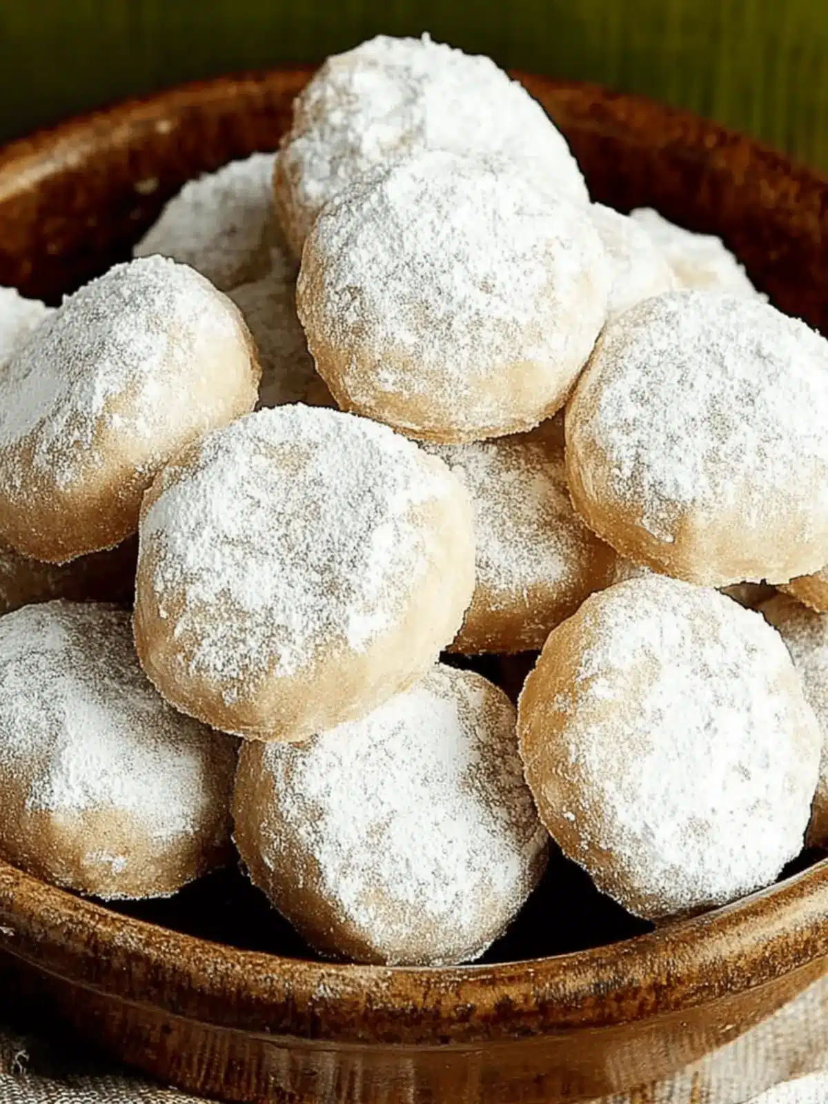 Polvorones (Mexican Wedding Cookies)