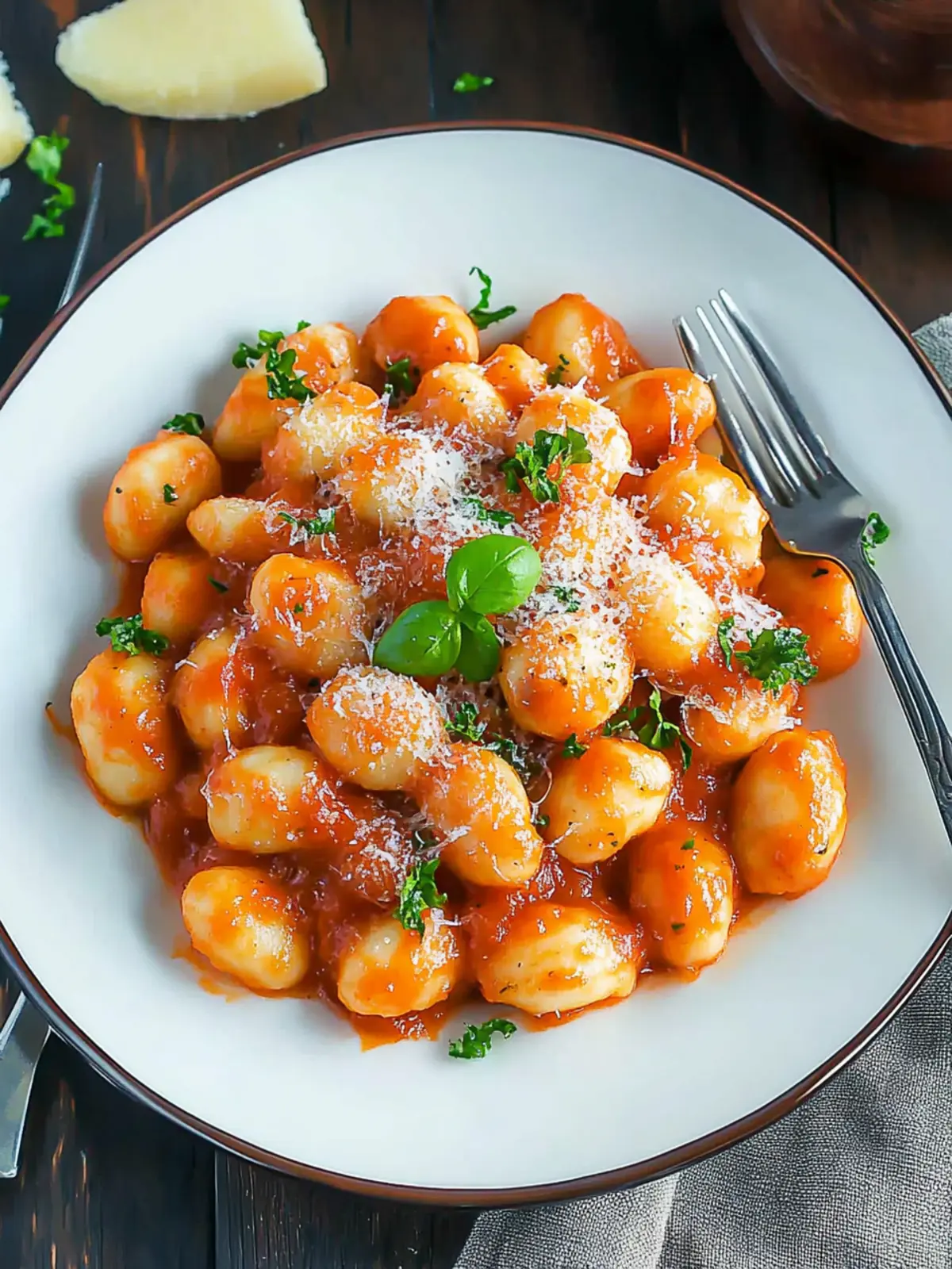 Gnocchi alla Vodka: A Creamy Twist for Cozy Nights 4 Gnocchi alla Vodka