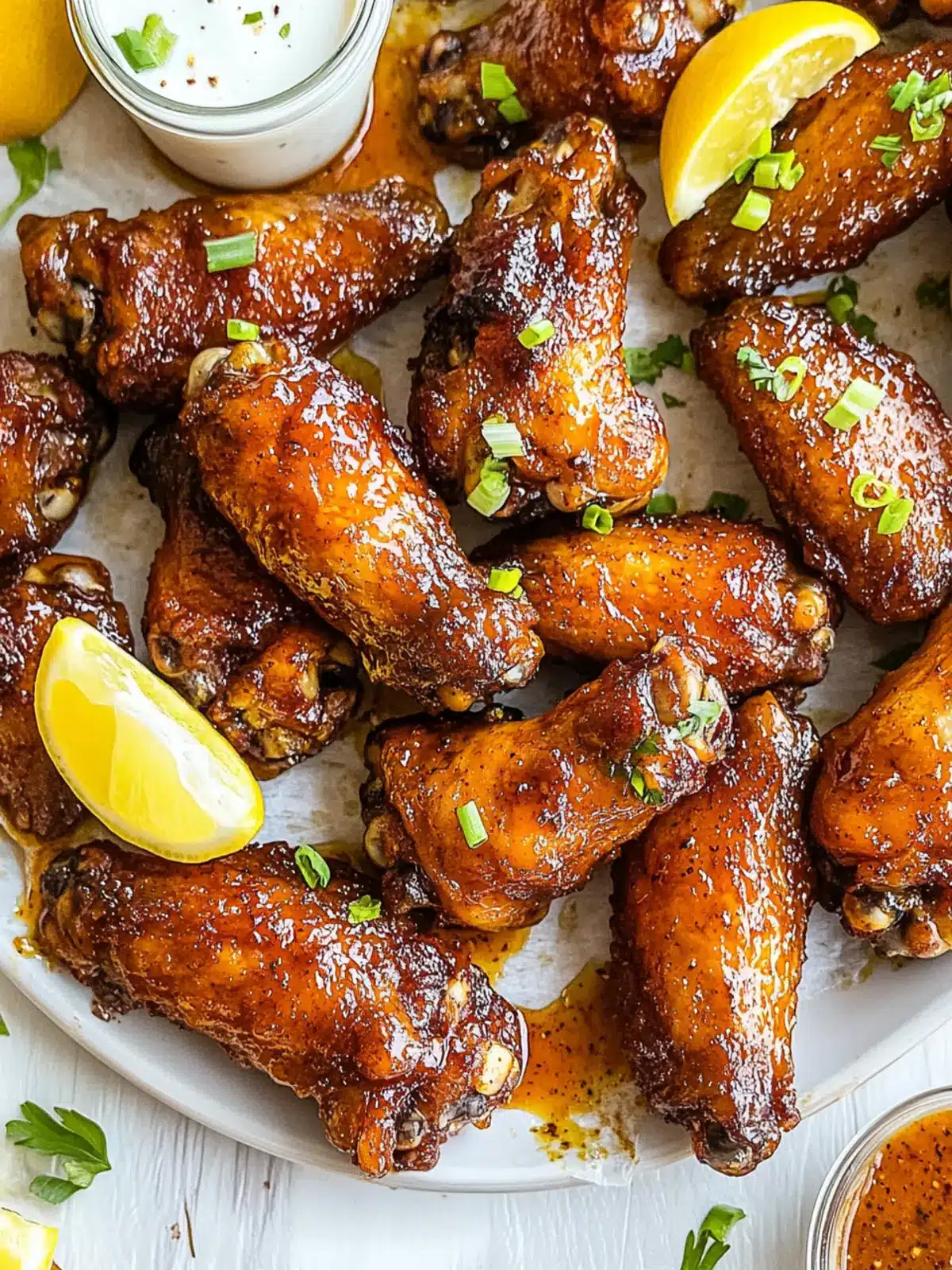 Honey Old Bay Chicken Wings