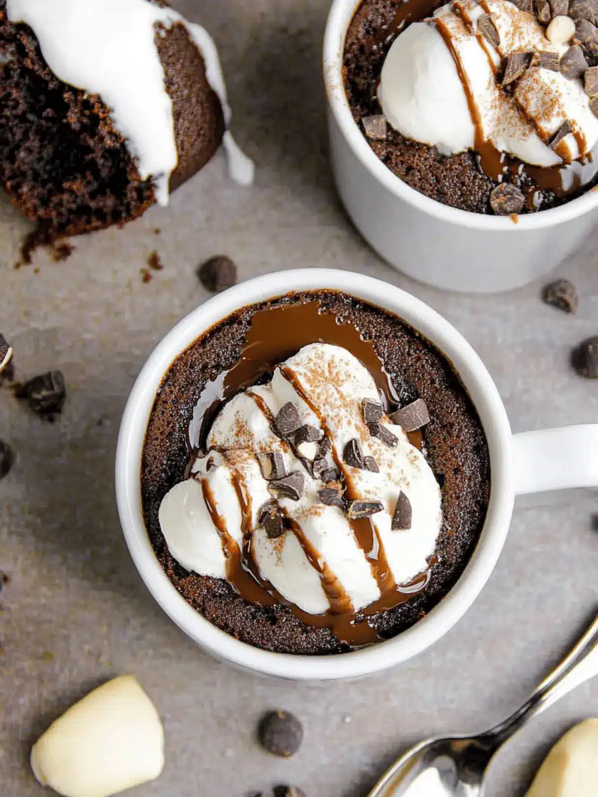 Delicious Hot Cocoa Mug Cake Ready in Just 1 Minute 3 Hot Cocoa Mug Cake