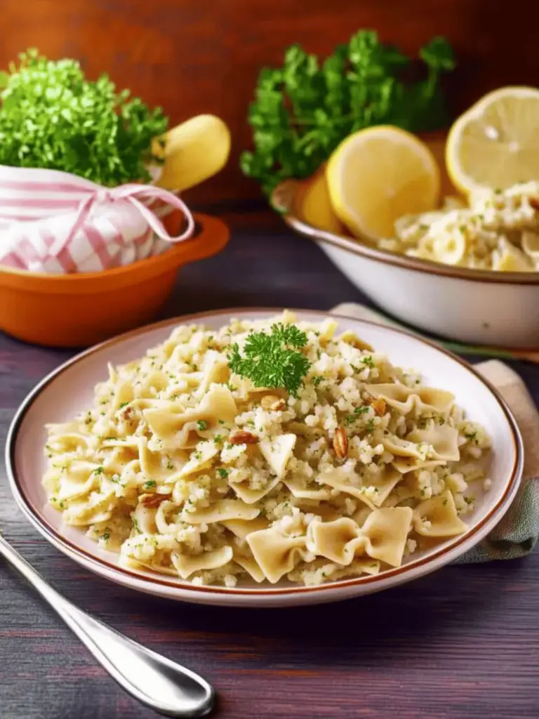 Kasha Varnishkes – Kasha and Bows