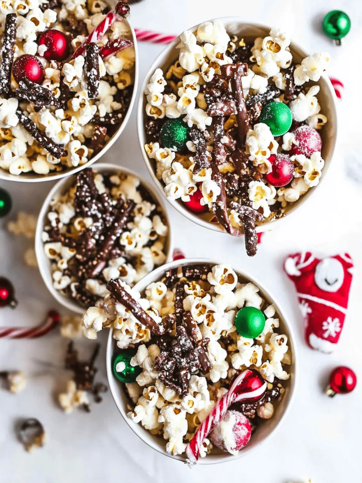 Festive Christmas Popcorn Snack Mix Everyone Will Love 2 Christmas Popcorn Snack Mix
