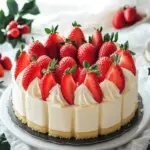 Japanese Strawberry Shortcake (Christmas Cake)