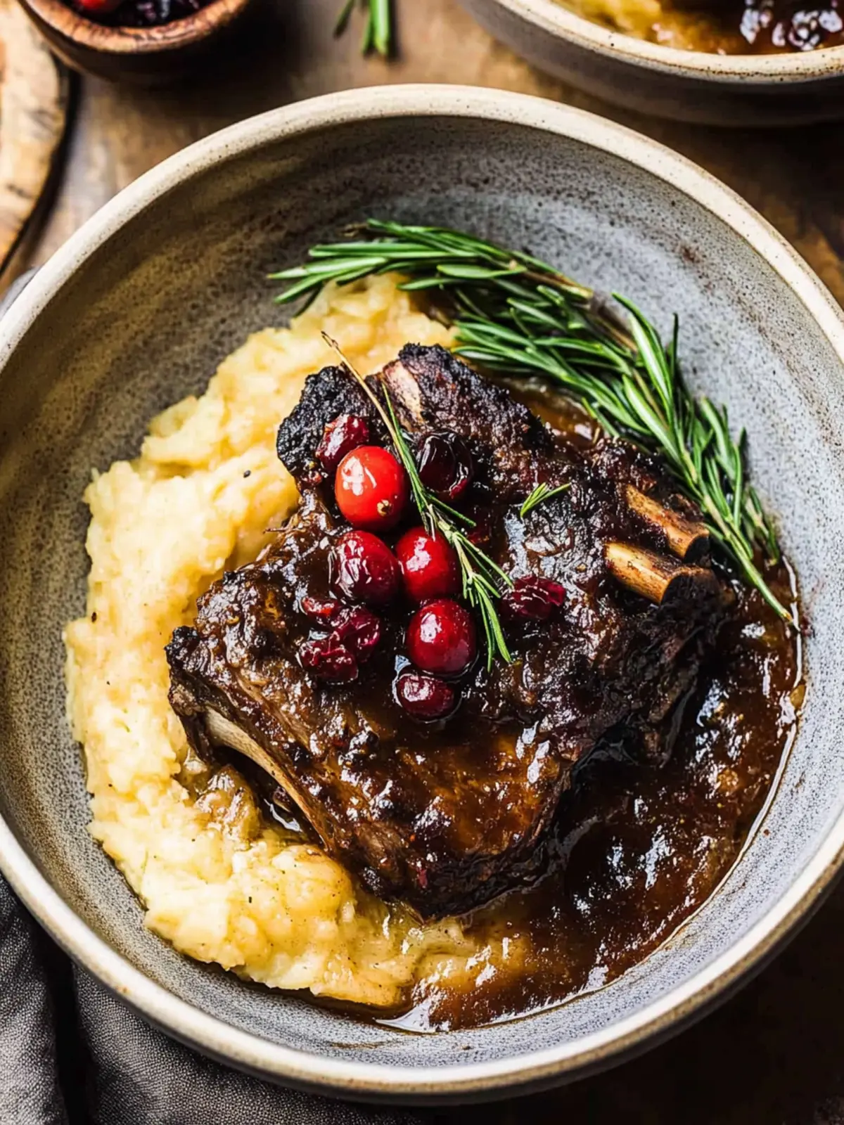 Savory Cranberry Braised Short Ribs for Cozy Nights 3 Cranberry Braised Short Ribs
