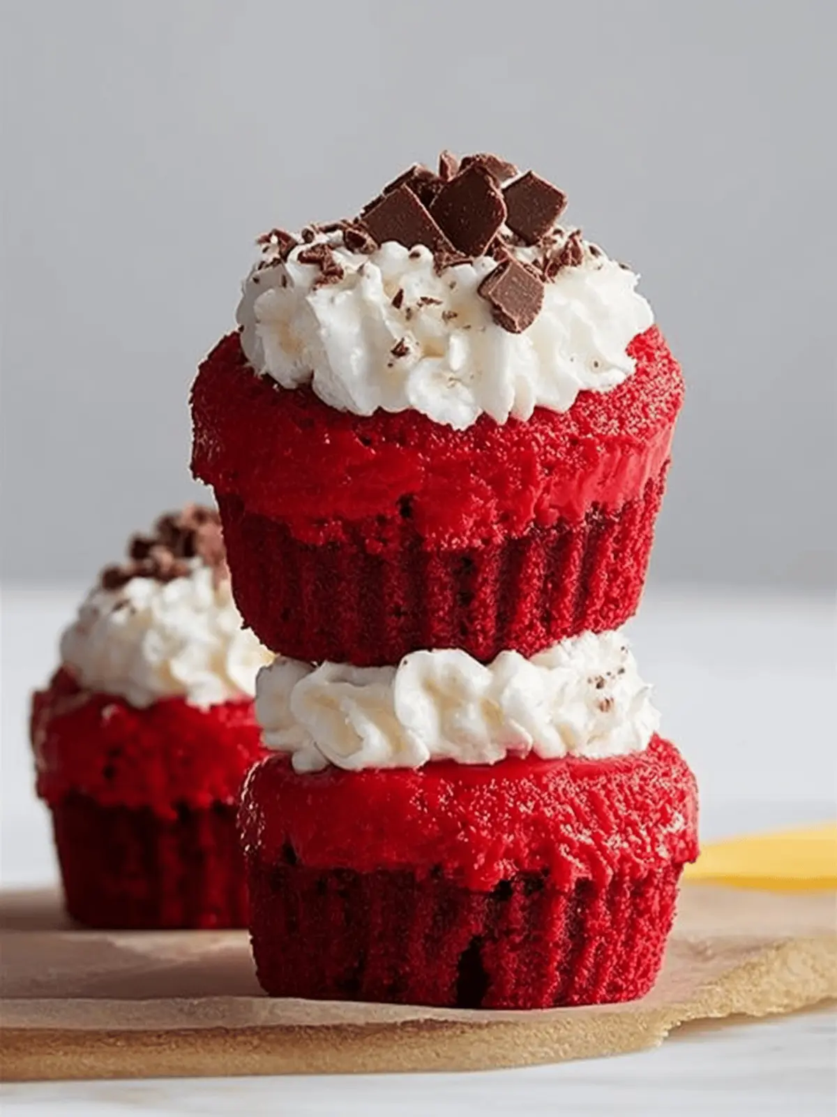 Mini Red Velvet Cheesecakes