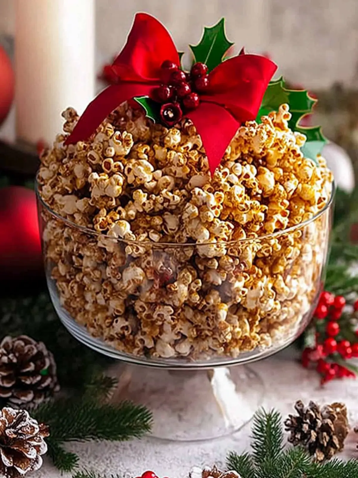 Christmas Popcorn Candy