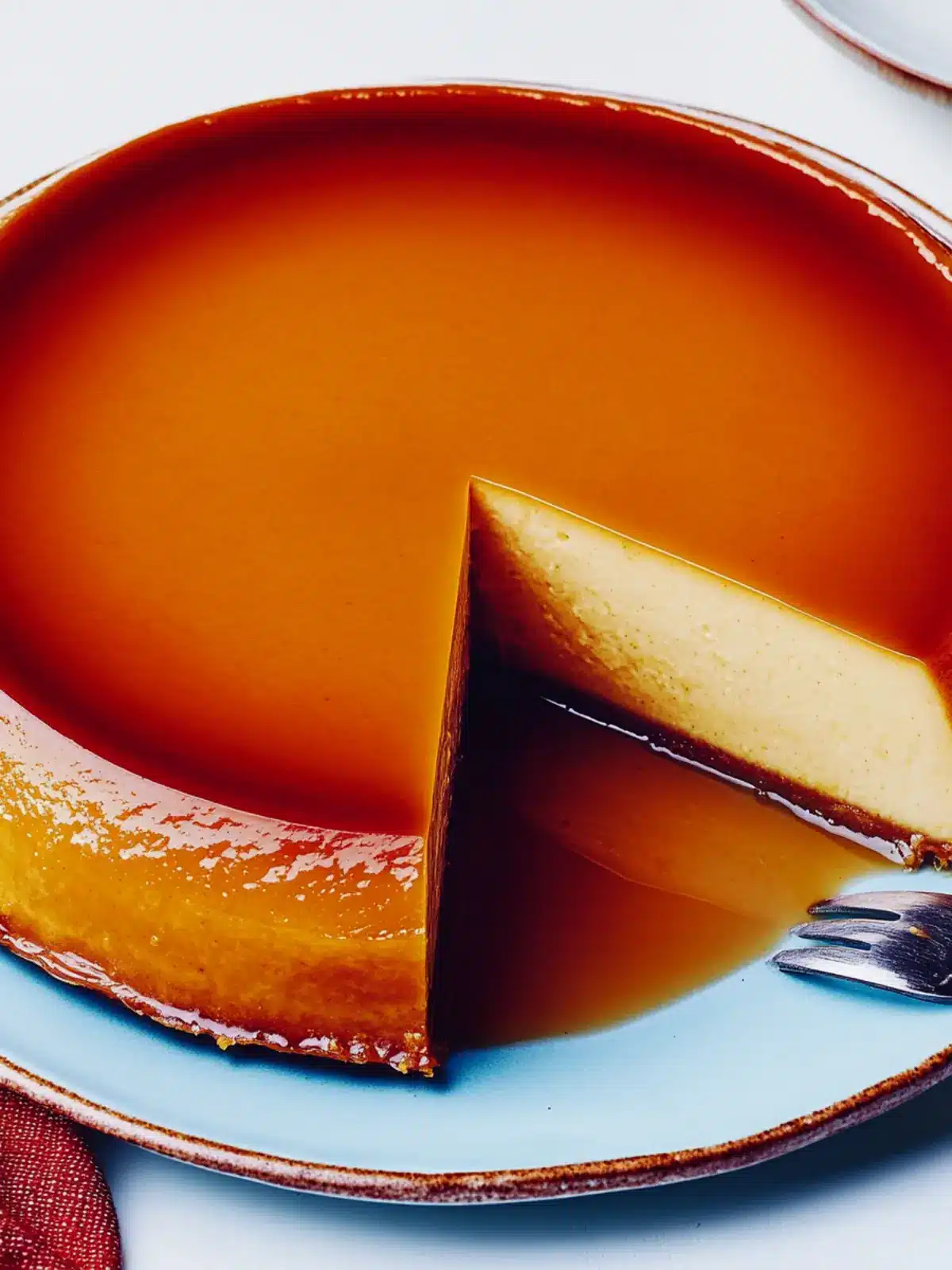 Pumpkin Flan de Queso