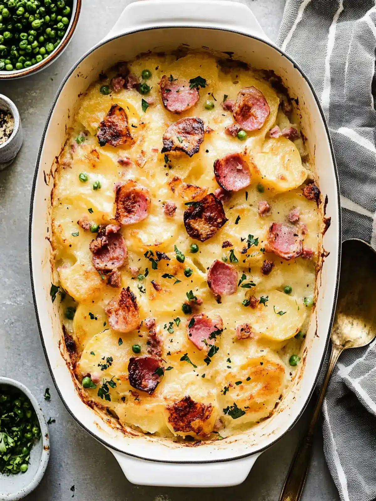 Scalloped Potatoes and Ham