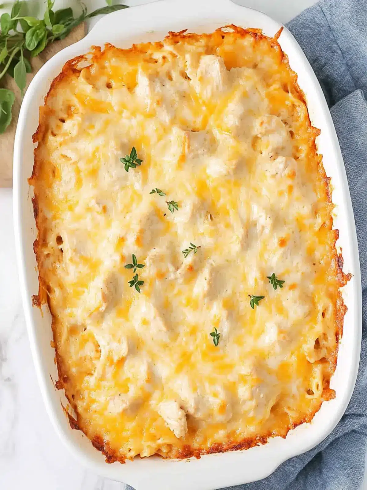Chicken Tetrazzini Casserole