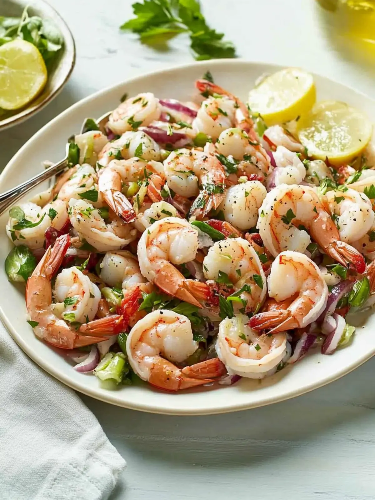 Zesty Shrimp Salad: A Refreshing Summer Delight at Home 4 Shrimp Salad