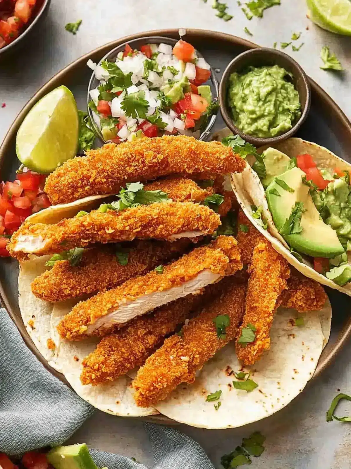 Irresistible Chicken Taco Fingers for Taco Night Fun 4 chicken taco fingers