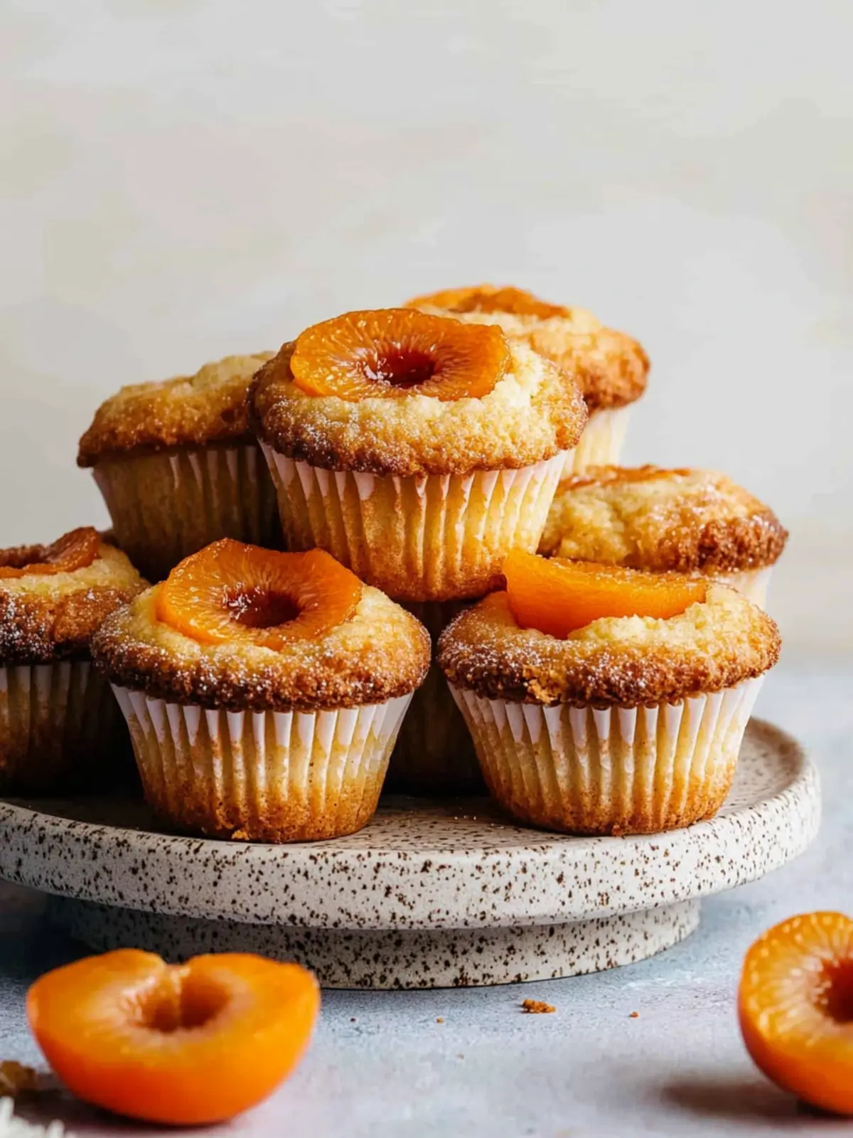 Fresh Apricot Muffins