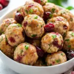 Cranberry Turkey Meatballs: Guilt-Free Holiday Delight 8 Cranberry Turkey Meatballs
