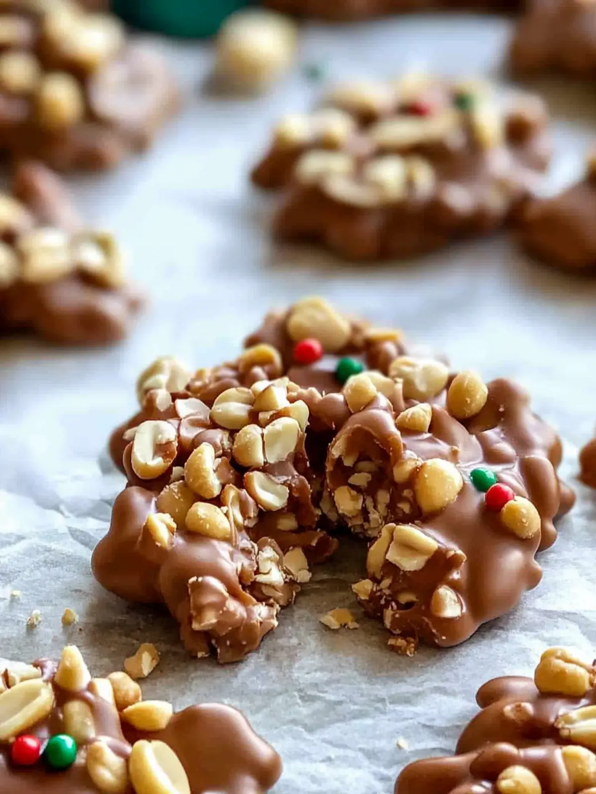 Delicious Crockpot Peanut Clusters for Effortless Snacking 2 Crockpot Peanut Clusters