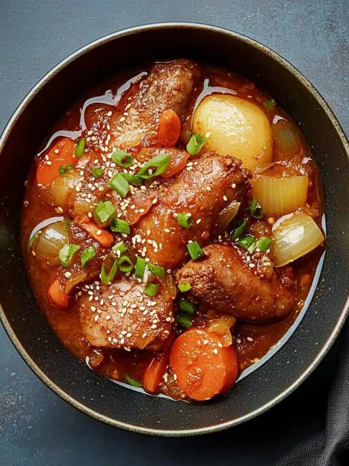 Slow-Cooker Dakdori Tang