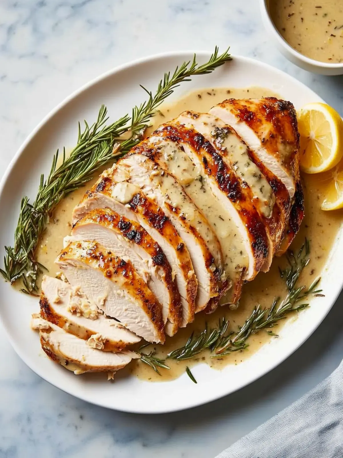 Melt-in-Your-Mouth Slow-Cooker Turkey Breast With Lemon-Garlic Gravy 3 Slow-Cooker Turkey Breast With Lemon-Garlic Gravy