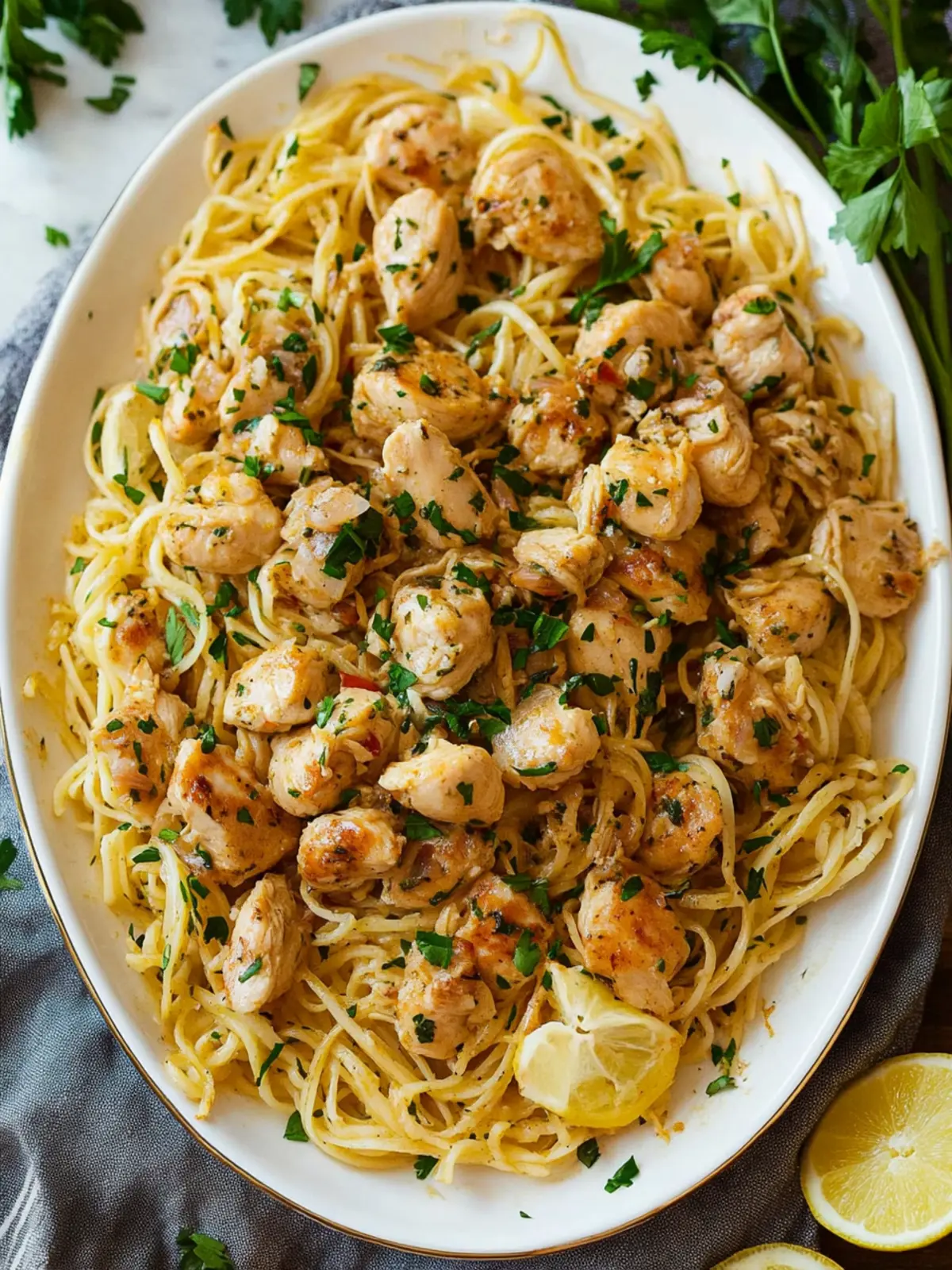 Chicken Scampi