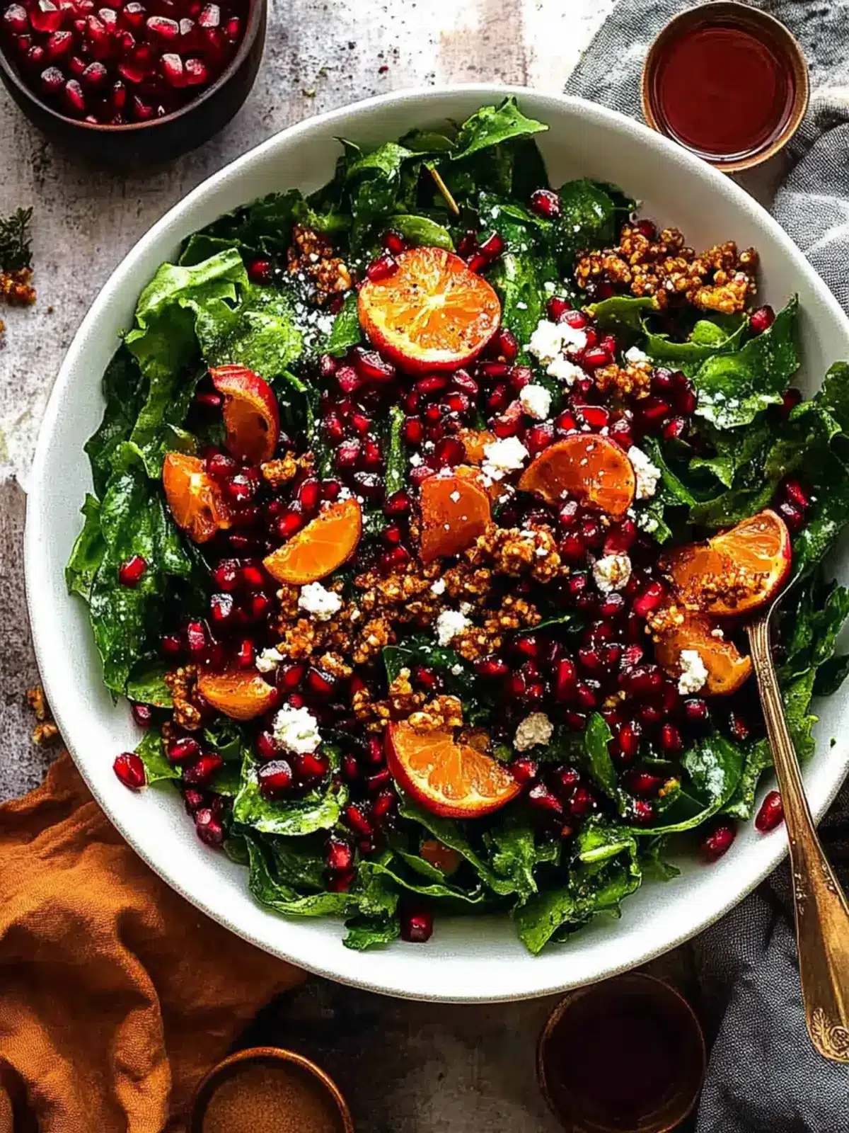 Festive Pomegranate Salad for Your Holiday Celebration 5 Pomegranate Salad & Holiday Salad Marathon!