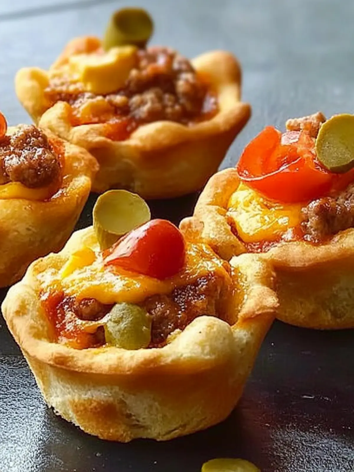 Burger muffins- Party snacks for New Year