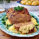 Viennese Meatloaf with Creamy Savoy Cabbage: Comfort in Every Bite 6 Viennese meatloaf with creamed savoy cabbage
