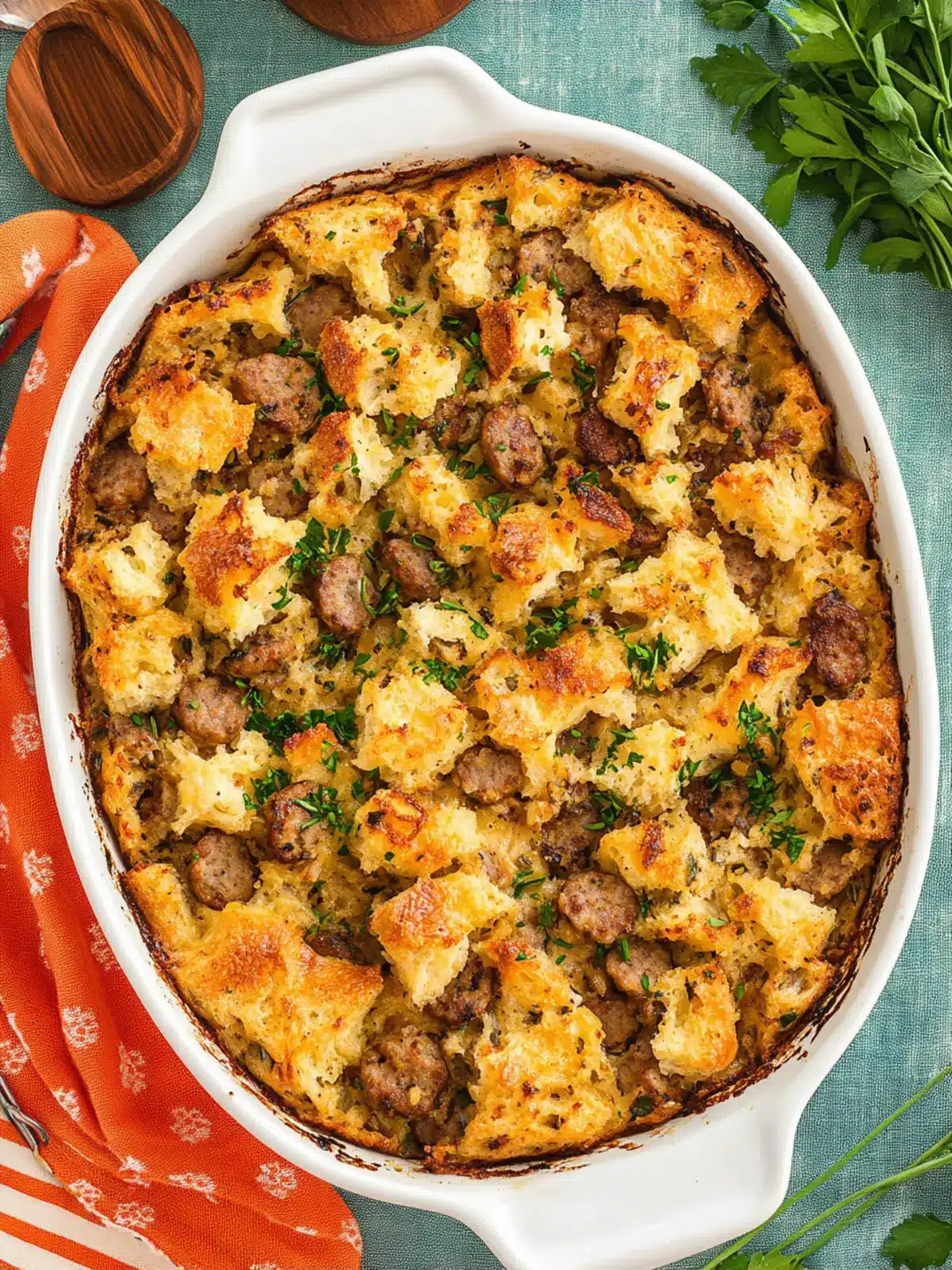 Sausage Breakfast Strata