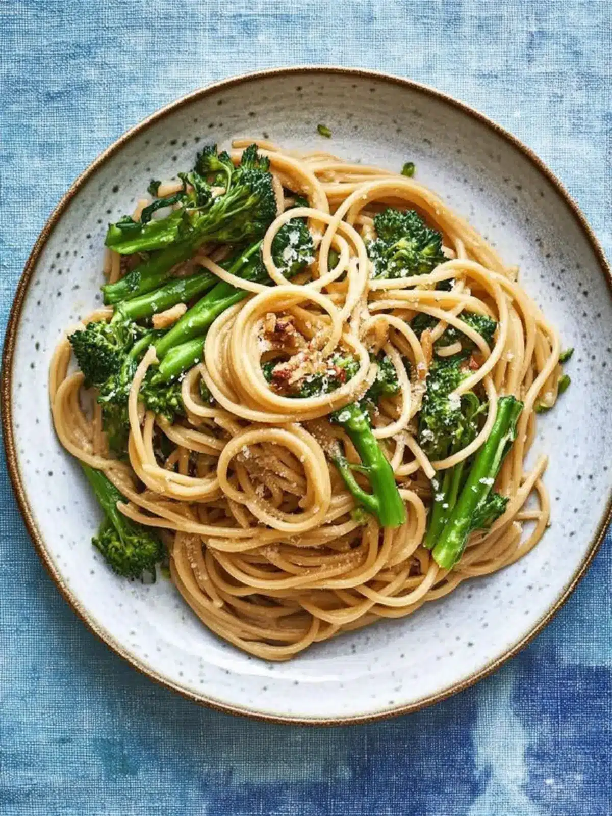 Pasta With Chinese Broccoli
