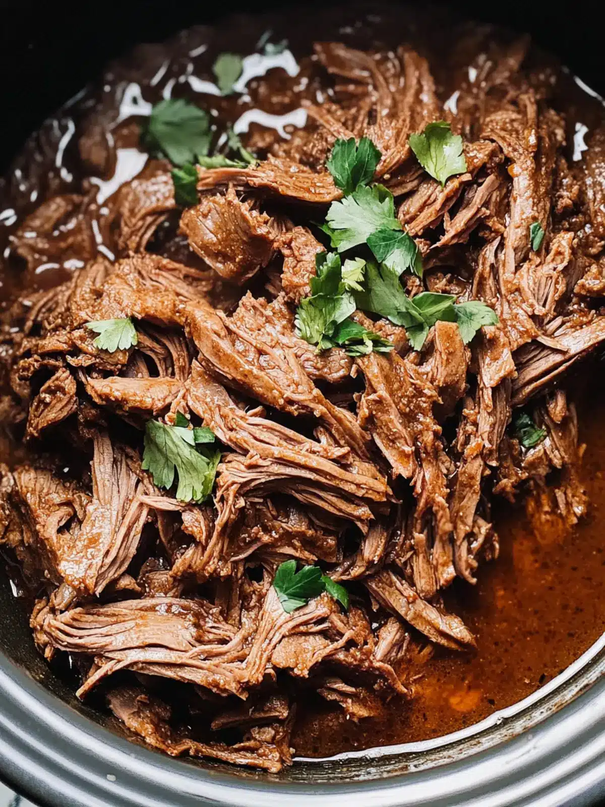 Shredded Beef (Crock Pot or Oven!)