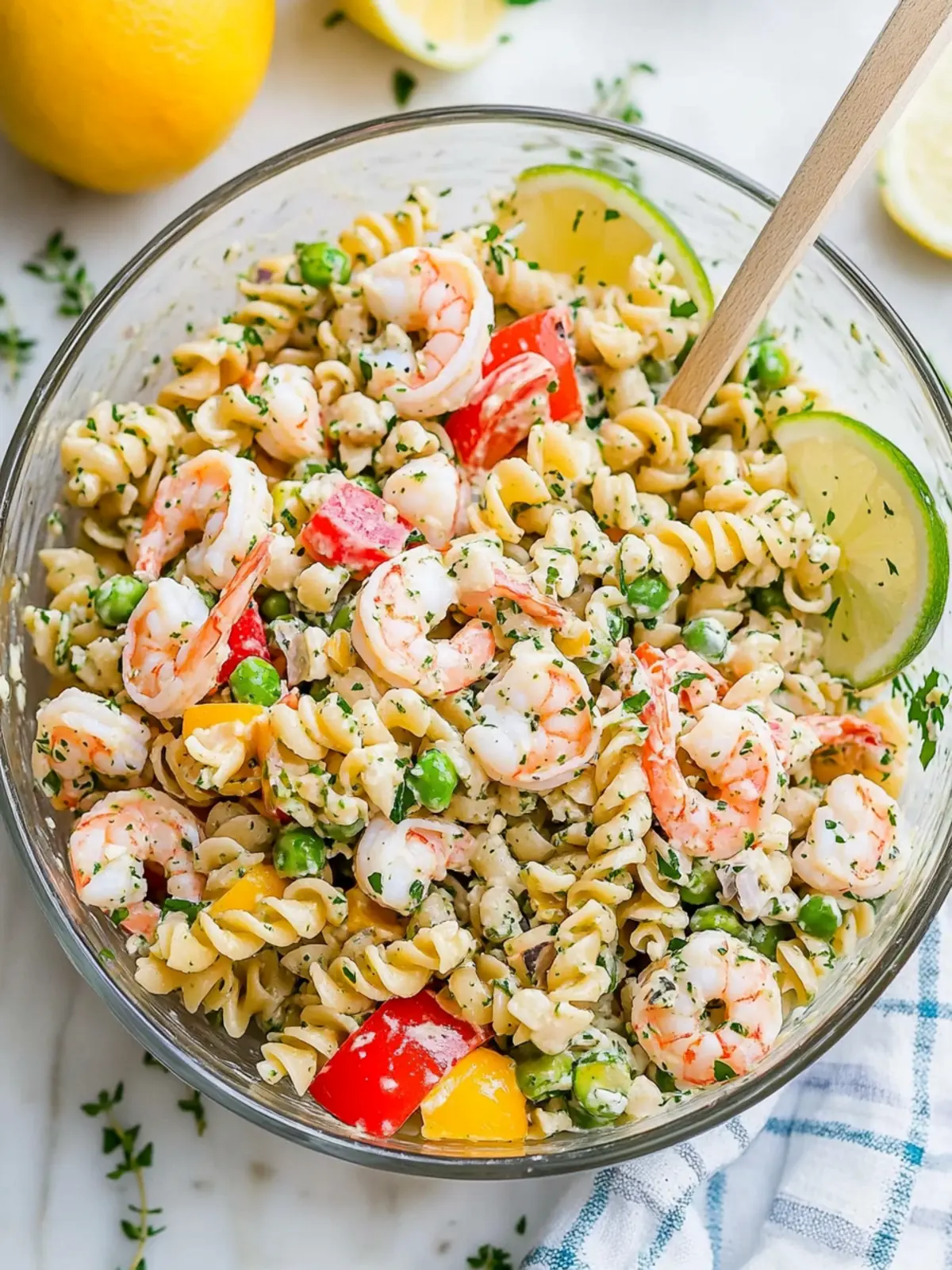 Zesty Shrimp Pasta Salad for a Refreshing Summer Feast 5 Shrimp Pasta Salad
