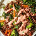 Ground Beef Stir-Fry Teriyaki Bowls: Quick Weeknight Delight 6 Ground Beef Stir-Fry Teriyaki Bowls